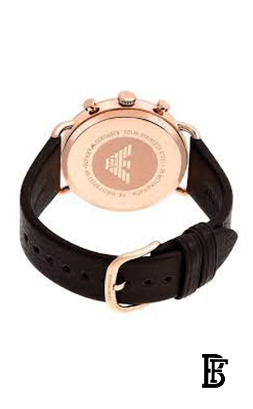 EMPORIO ARMANI Men's Leather Chronograph Watch AR11106 image 3