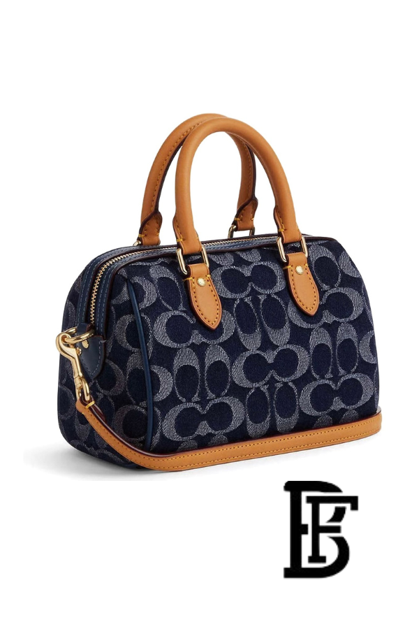 Coach Navy Women Handbag  Cy742 – Elegant Everyday Handbag image 5