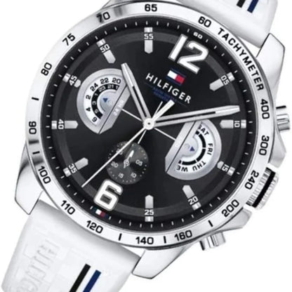 TOMMY HILFIGER Men's Rubber Chronograph Watch 1791475