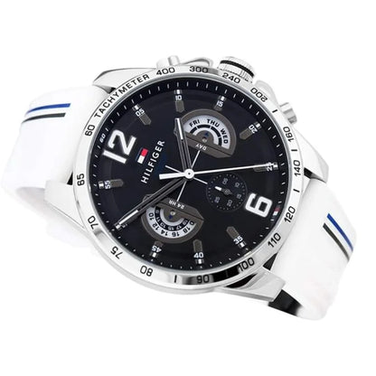 TOMMY HILFIGER Men's Rubber Chronograph Watch 1791475