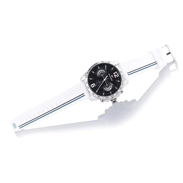 TOMMY HILFIGER Men's Rubber Chronograph Watch 1791475