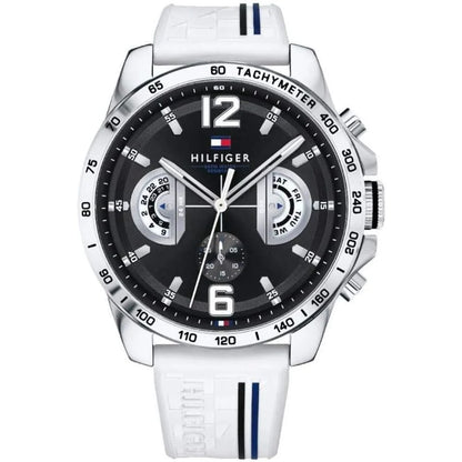TOMMY HILFIGER Men's Rubber Chronograph Watch 1791475