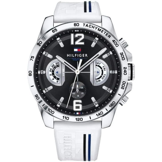 TOMMY HILFIGER Men's Rubber Chronograph Watch 1791475