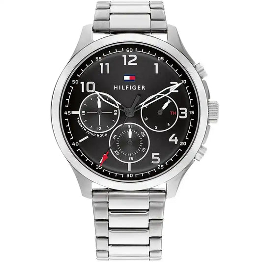 TOMMY HILFIGER Men's Asher Black Dial Watch 1791852