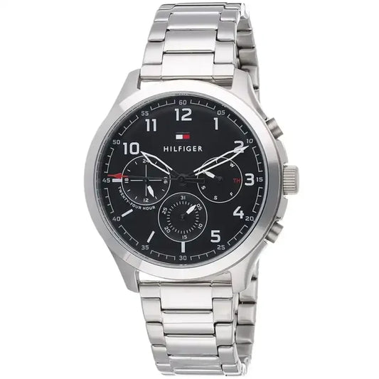 TOMMY HILFIGER Men's Asher Black Dial Watch 1791852