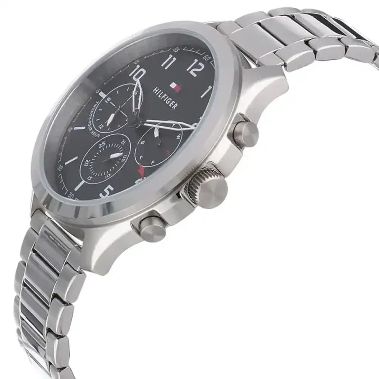 TOMMY HILFIGER Men's Asher Black Dial Watch 1791852