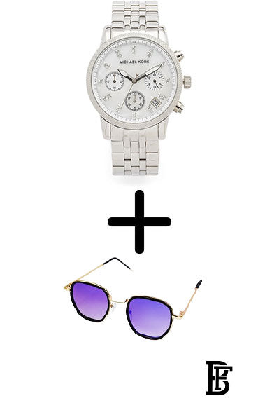 Michael Kors Watch for Women MK5020 + Sun glasses gift sg8 image 1
