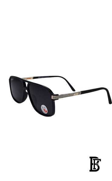 Generic rectangular sunglasses inspired by Rayban sn004 image 3