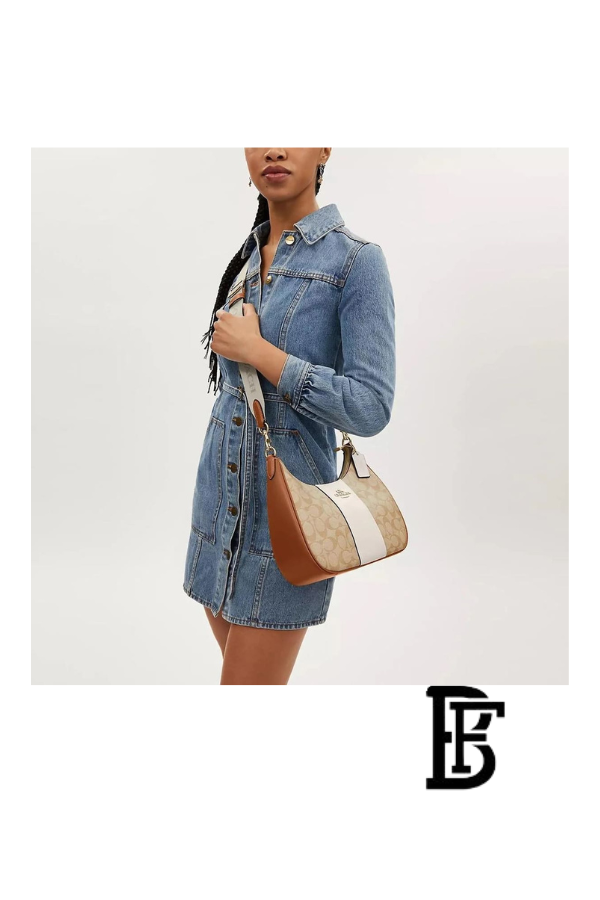 Coach Beige   Women Shoulder Bag Ct257  – Elegant Everyday Shoulder Bag image 7