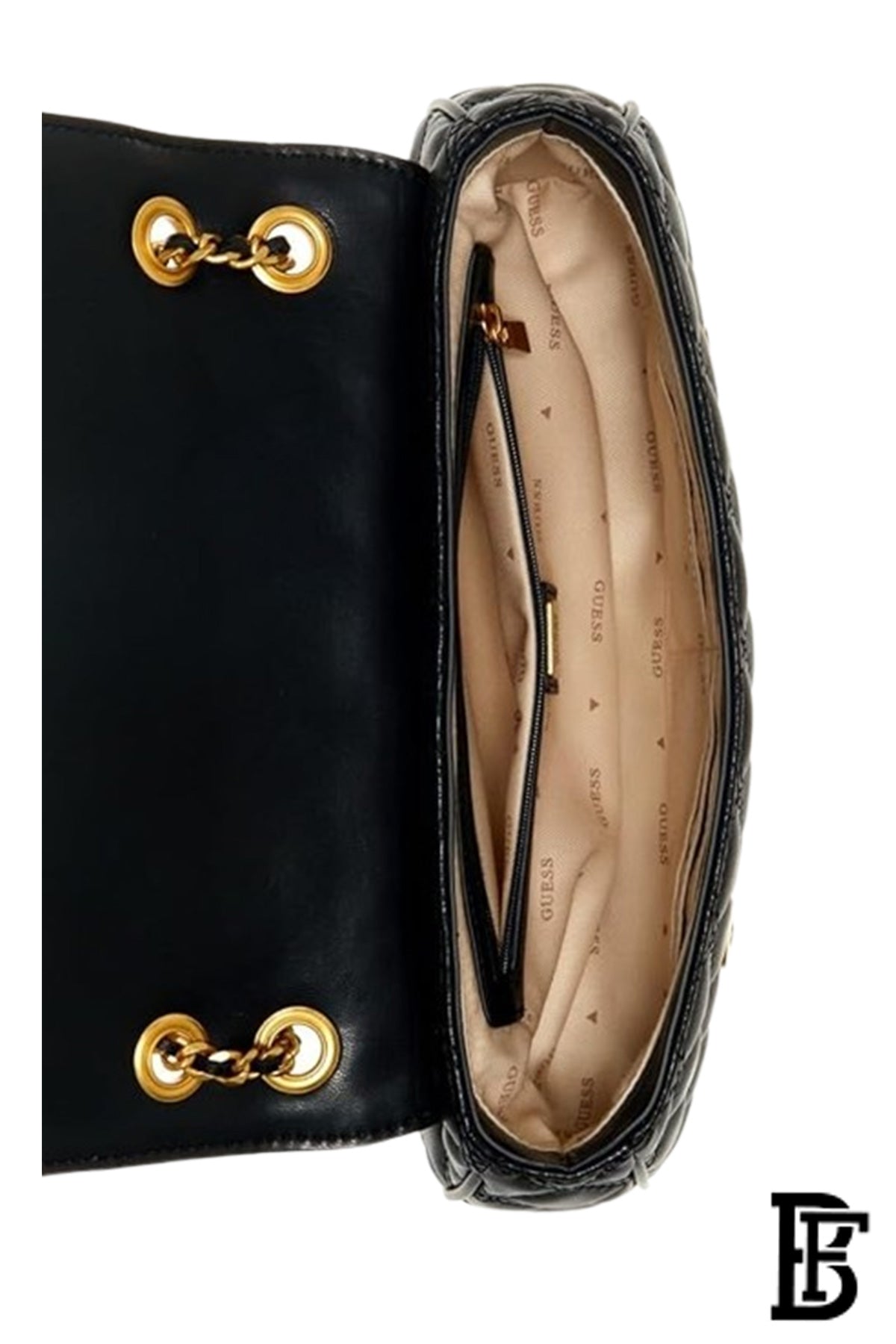 Guess Giully Quilted Crossbody Bag image 3