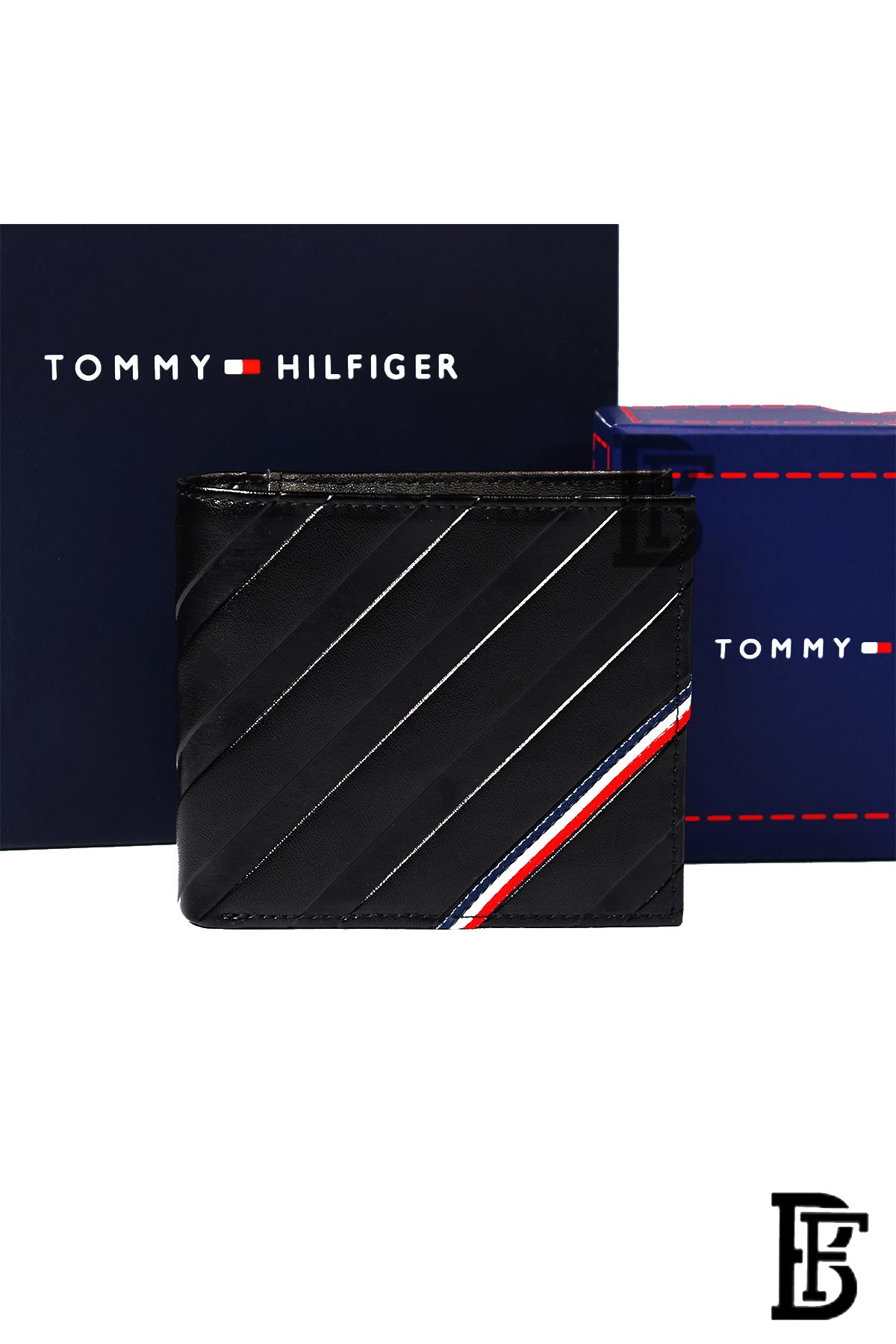 Tommy Hilfiger Bradyn Mens Passcase Wallet Black image 2