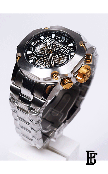 Invicta Men's 19429 S1 Rally Quartz Chronograph Black Dial Watch image 1