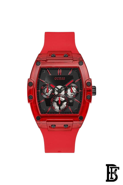 GUESS Mens Red Multi-function Watch  gw0203g5 image 0