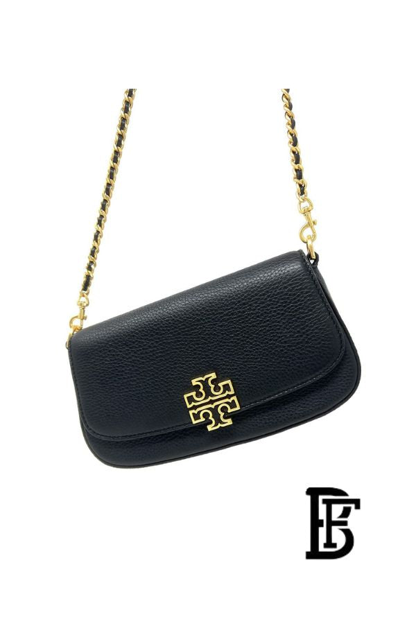 Tory Burch Black Leather Women Handbag 138772 001 – Elegant Everyday Shoulder Bag image 5