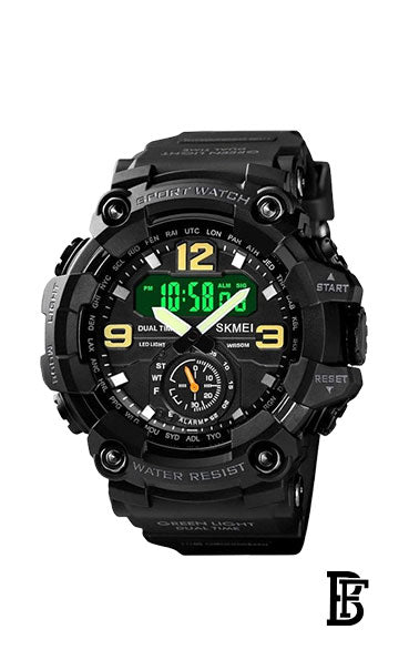 SKMEI  Men's Military Wrist Watch SK1637 Black image 0