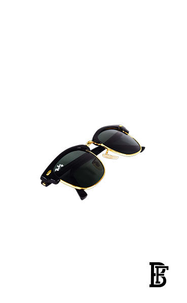Generic Semi-Rimless sunglasses inspired by Rayban sn052 image 4
