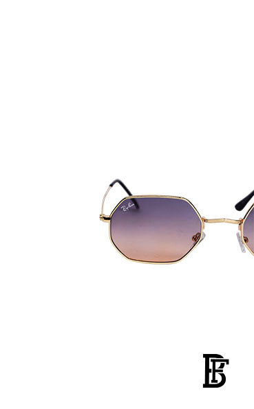 Generic unisex octagon sunglasses inspired by Rayban sn025 image 2
