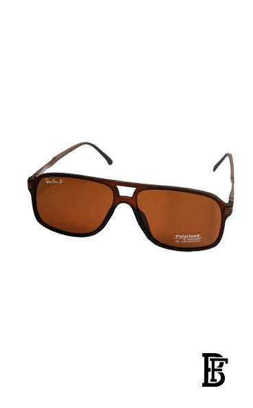 Men’s Square Polarized Sunglasses – UV Protection – Model [S022] image 0