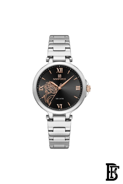 Naviforce NF5060 S/B      Women's Analog Stainless Steel Watch image 0
