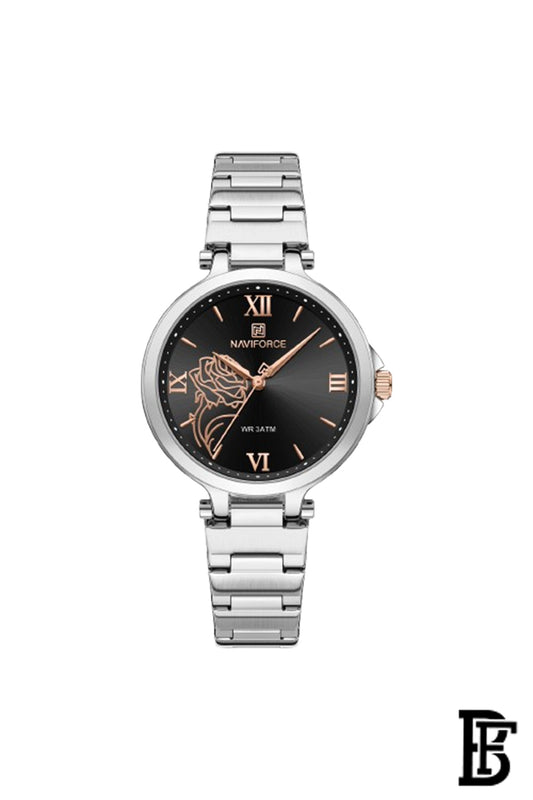 Naviforce NF5060 S/B      Women's Analog Stainless Steel Watch image 0