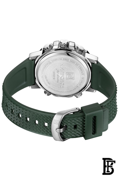 Naviforce NF9219 S/GN/GN    Men's Analog Leather Watch image 3