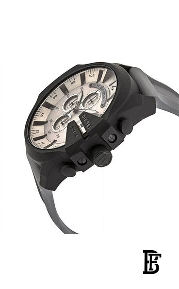 DIESEL Men's Rubber Chronograph Wrist Watch DZ4496 image 2