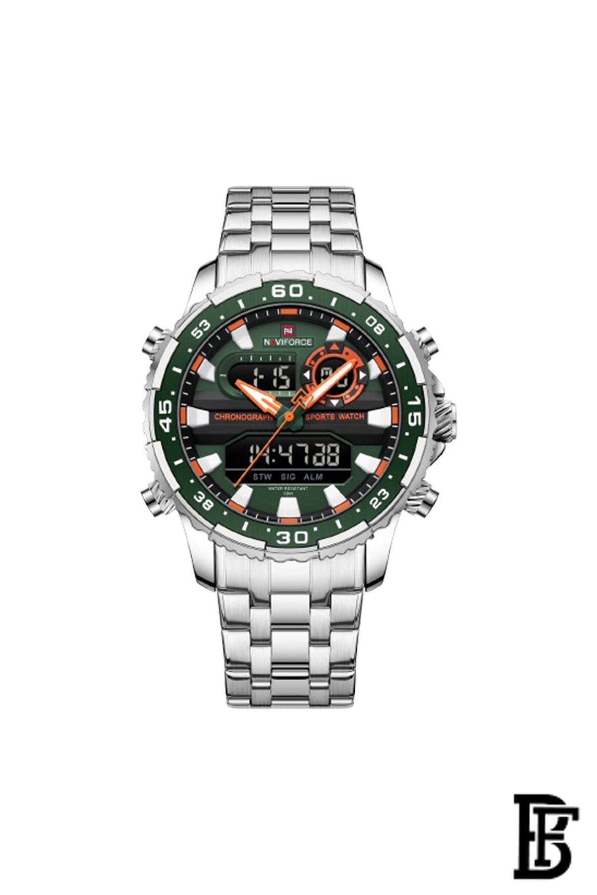 NAVIFORCE NF9234 SGNS  MEN'S Stainless Steel Analog Wrist Watch image 0