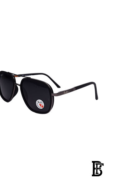 Generic rectangular sunglasses inspired by Rayban sn015 image 3