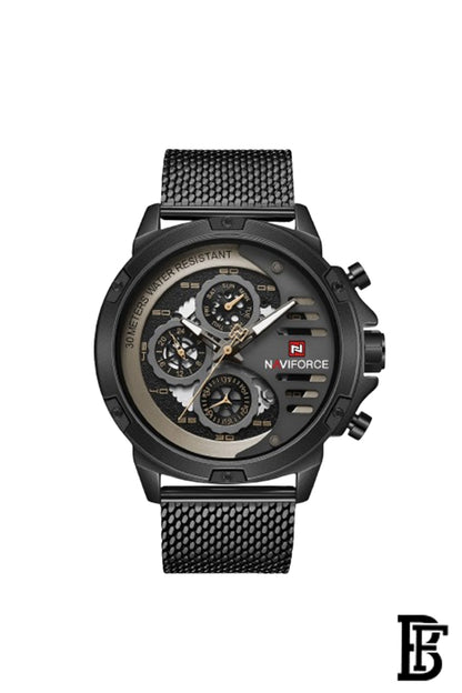 NAVIFORCE NF9110S BYBN   MEN'S Stainless Steel Wrist Watch image 1