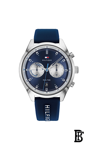 TOMMY HILFIGER Men's Bennett Blue Dial Watch 1791781 image 1