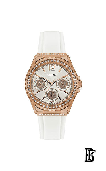GUESS W0846L5 Women's Rubber Quartz  Analog Wrist Watch image 0