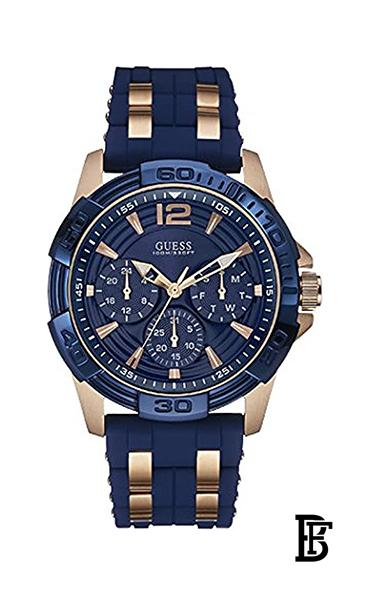 GUESSMen's Rubber Analog Wrist Watch W0366G4 image 6