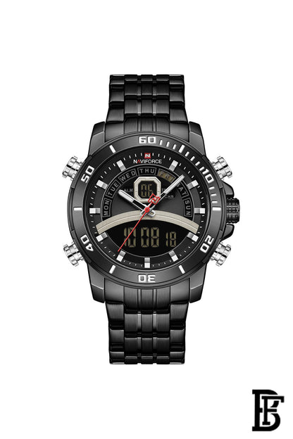 NAVIFORCE NF9181S BB    MEN'S Stainless Steel Analog Wrist Watch image 0