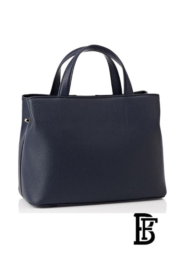 Tommy Hilfiger Blue  Leather Women Handbag Aw0Aw16873– Elegant Everyday Shoulder Bag image 3