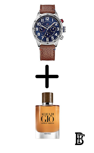 Tommy Hilfiger Watch For Men 1791066 + Gift perfume Tester 30 ml image 1
