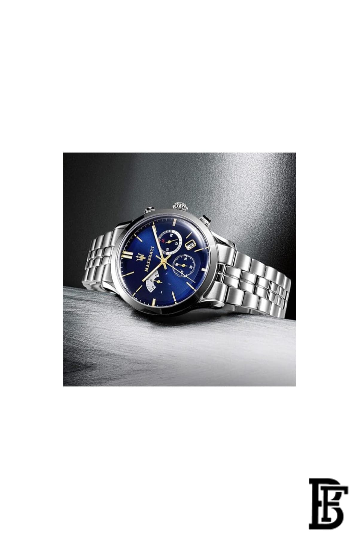 Maserati Men's Analog Stainless Steel Clasp Round Wrist Watch R8873633001 image 2