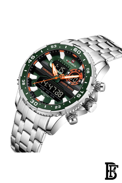 NAVIFORCE NF9234 SGNS  MEN'S Stainless Steel Analog Wrist Watch image 2