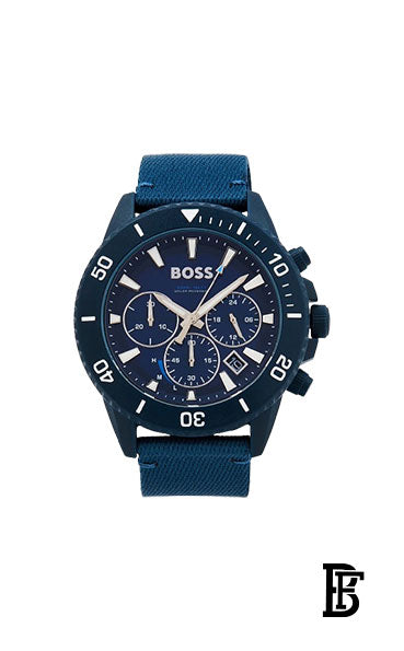 Hugo Boss Watch For Men 1513919 + Gift perfume Tester 30 ml image 2