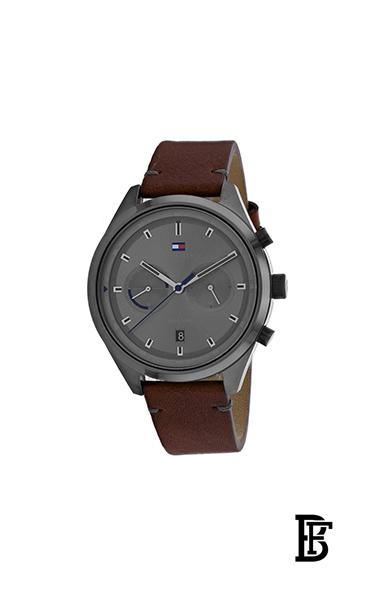 TOMMY HILFIGERMen's Leather Analog Wrist Watch 1791730 image 2