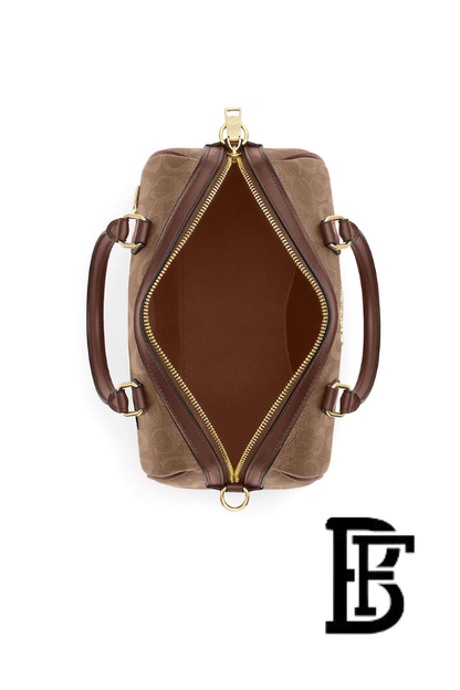 Coach Tan Brown Women Handbag  Cv 961 Imxhe – Elegant Everyday Handbag image 5
