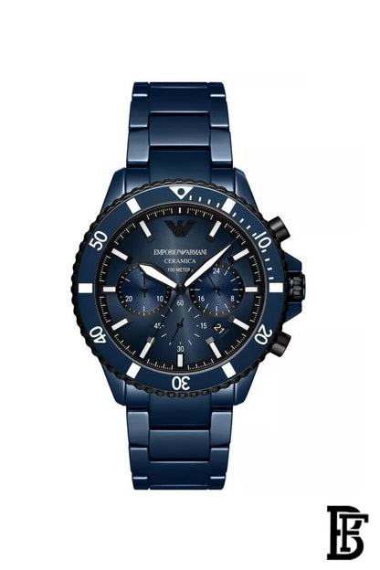 Emporio Armani AR70009 Men’s  Ceramic Quartz Chronograph  Wrist Watch image 1