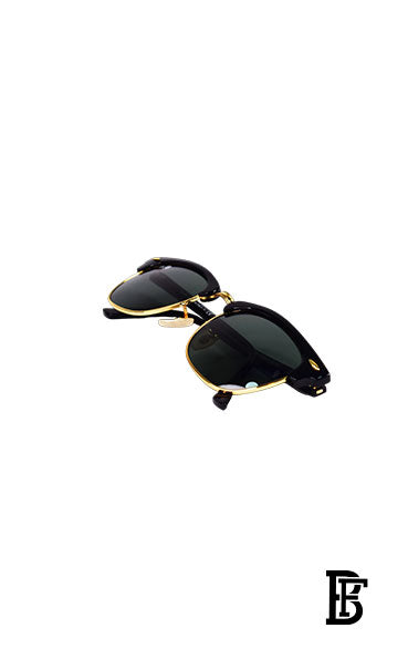 Generic Semi-Rimless sunglasses inspired by Rayban sn052 image 5