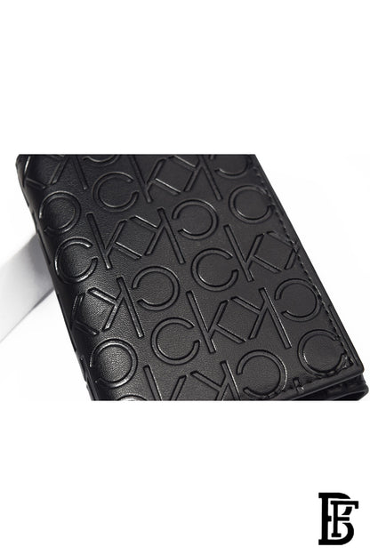 Calvin Klein Wallet for Men, Leather, Black image 2