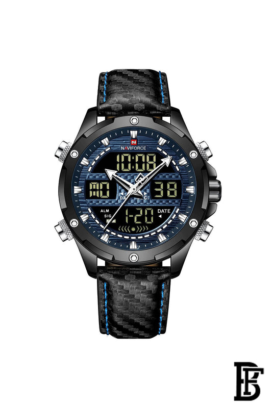 Naviforce NF9194 BBEB      Men's Analog Leather Watch image 1