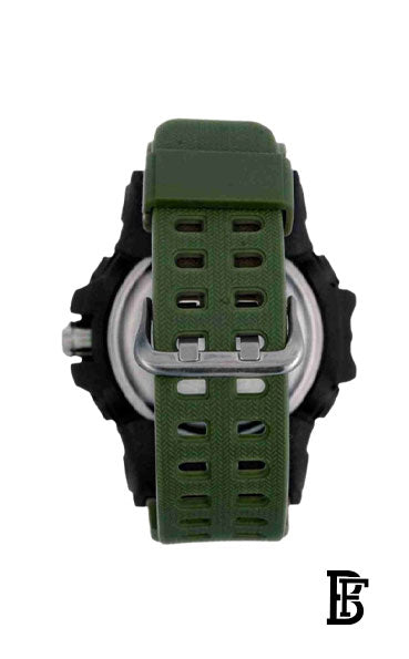 SKMEI  Men's Military Wrist Watch SK1283 Green olive image 3