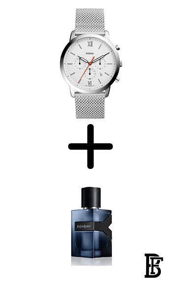FOSSIL FS5382 Men's Neutra Chronograph Watch  + Gift perfume tester 30 ml image 1