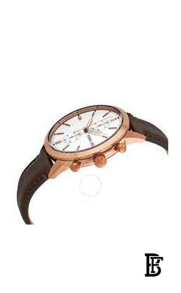 FOSSIL Men's Townsman Leather Chronograph Watch FS5468 image 3
