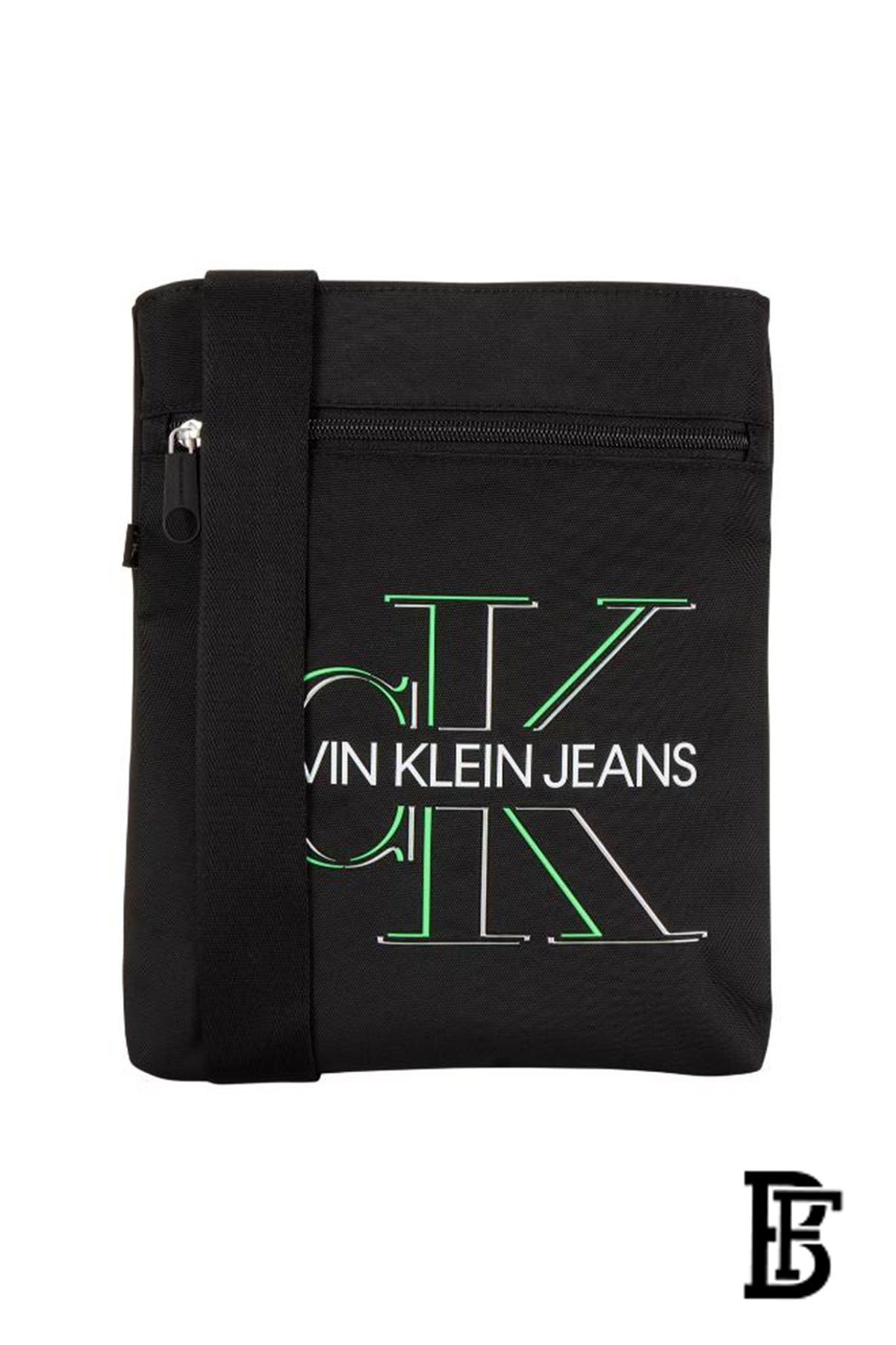 Calvin Klein Black nylon CrossBody Bag for men image 1