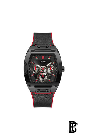 GUESS GW0202G7 Men's Trend Casual Tonneau Diamond 43mm Watch + Gift perfume tester 30 ml image 2