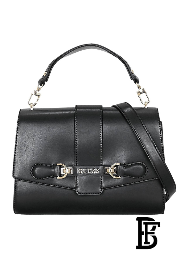 Guess Black Women Shoulder Bag Hwvg95 00200 Bla  – Elegant Everyday Shoulder Bag image 1